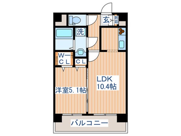 ｸﾞﾗﾝｼﾞｭ-ﾙﾏﾝｼｮﾝ高砂駅前の物件間取画像